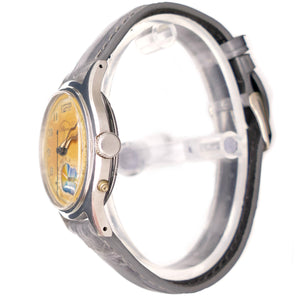 Abercrombie & Fitch Heuer Solunar vintage Seafarer tidal dial watch