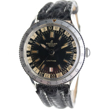 Load image into Gallery viewer, Vintage Breitling Unitime 2610 in Steel