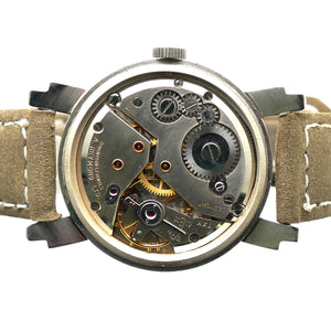 Tourneau Art Deco 34mm Vintage Stainless Steel Watch