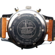 Load image into Gallery viewer, Wakmann 71.1309.70 Ship Reverse Panda Dial Chronograph