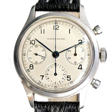 Load image into Gallery viewer, Wittnauer Large Steel Chronograph Valjoux 71