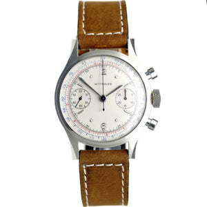 Wittnauer Stainless Steel Vintage Chronograph Ref 3256