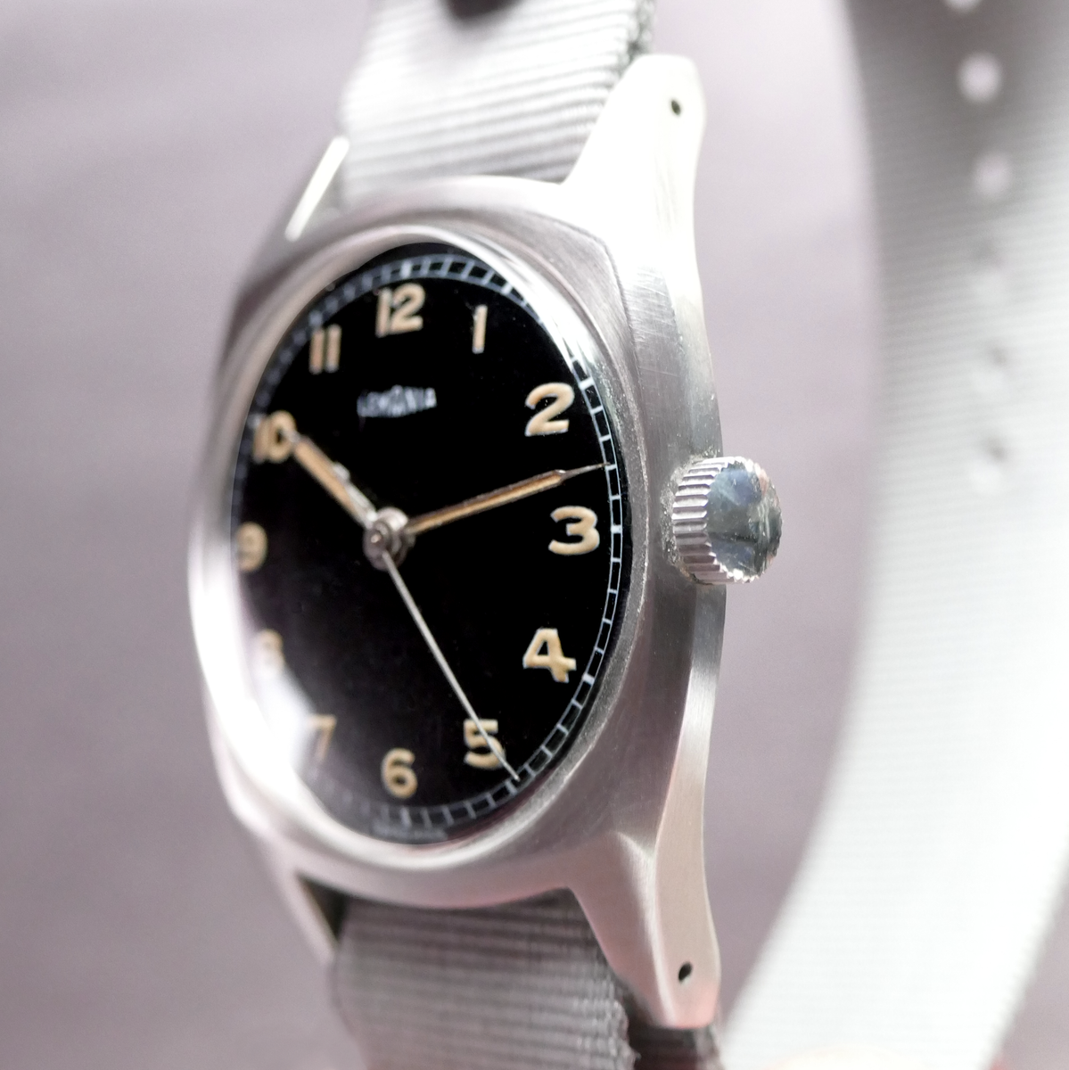 Lemania Majetek 261 Czech Air Force Steel Watch – Timeplex