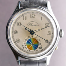 Load image into Gallery viewer, Abercrombie &amp; Fitch Solunar Vintage Heuer Valjoux 90.1 Tidal Dial Wristwatch