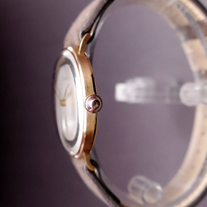 Eska 18K Rose Gold Art Deco Vintage Wristwatch