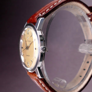 Signed Crown View Girard-Perregaux Sea Hawk Vintage Men's Watch