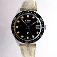 Load image into Gallery viewer, LeJour 17 Jewel Automatic Incabloc Vintage Dive Watch Made in Switzerland Circa 1960