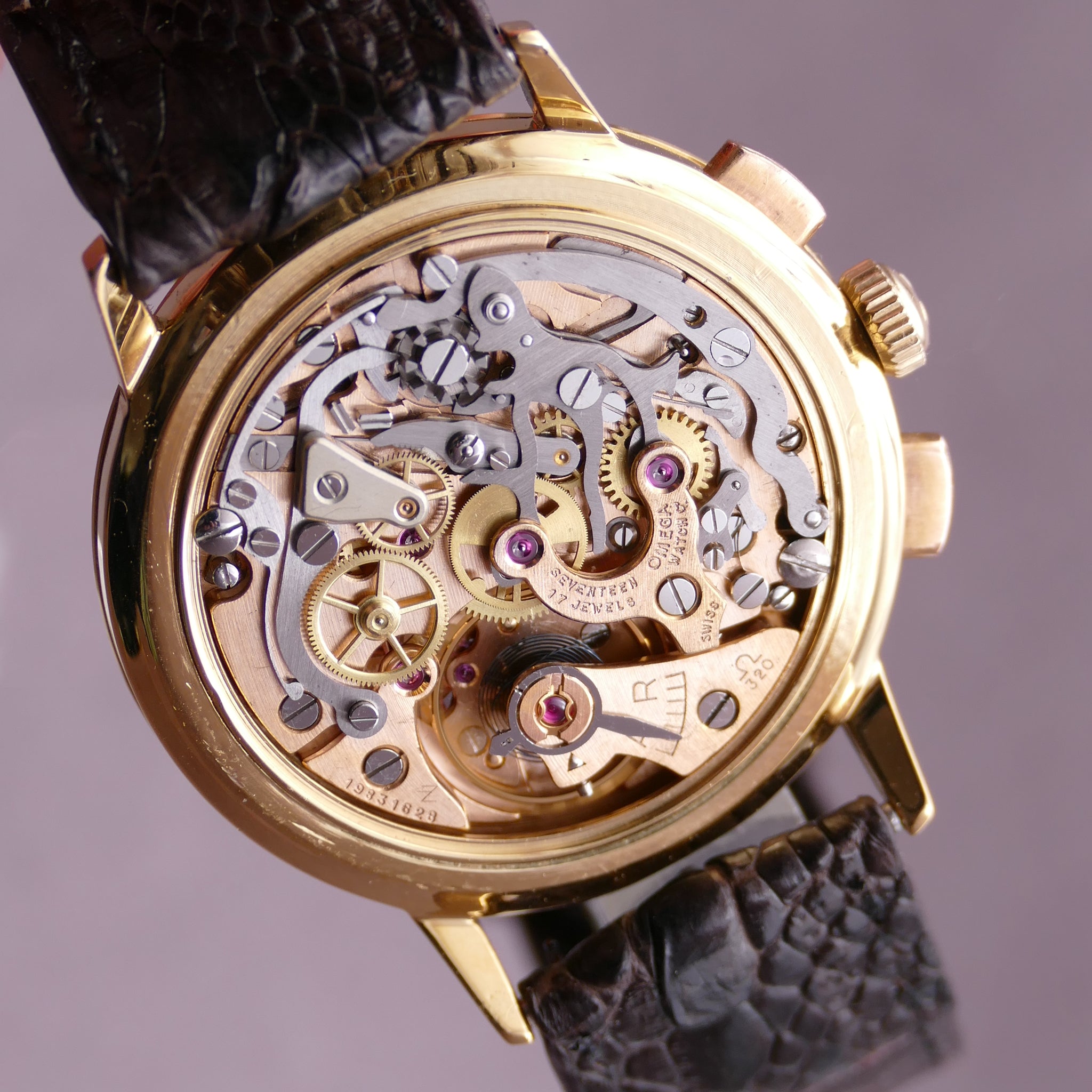 Omega 1963 Caliber 320 Vintage 2 Register Chronograph Watch – Timeplex