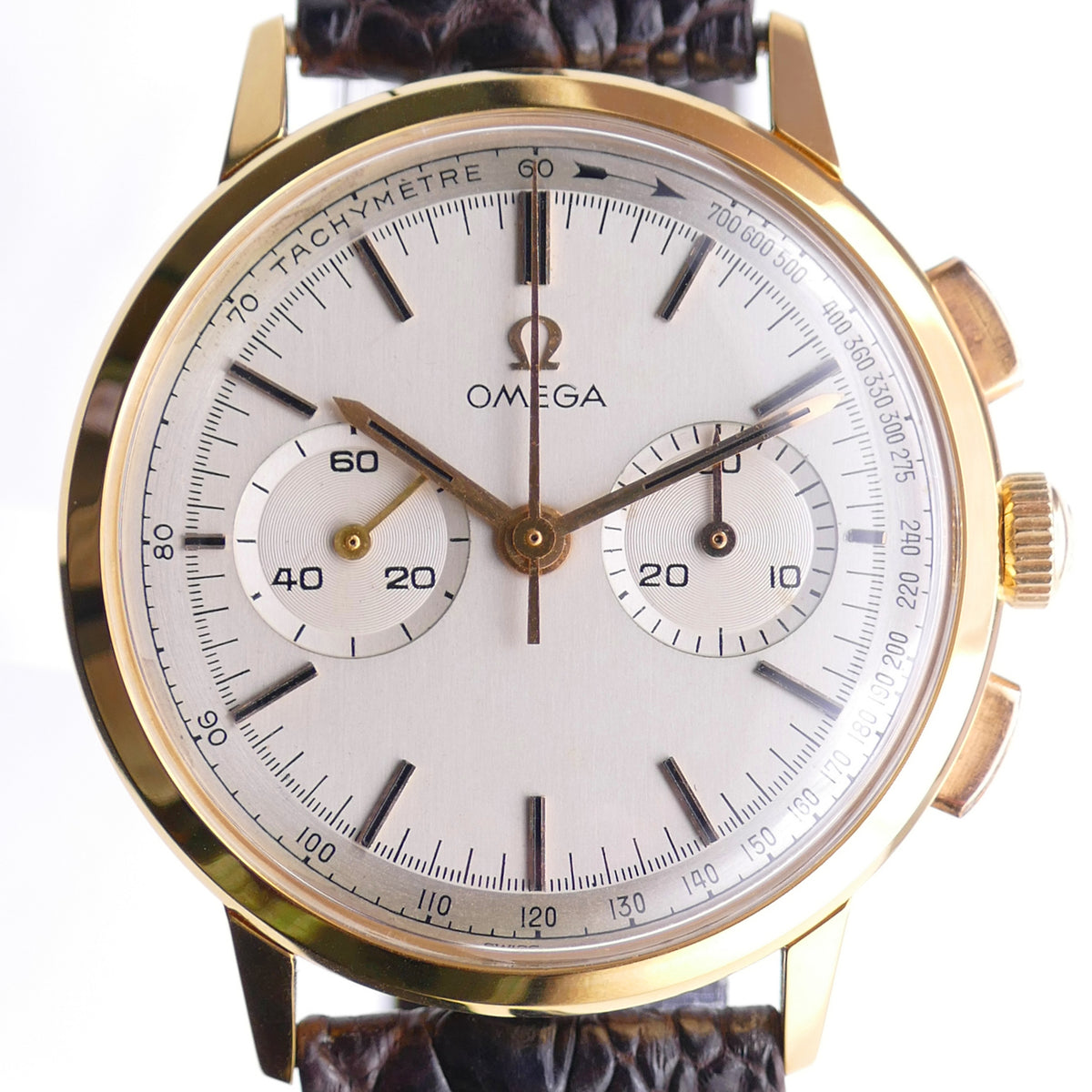 Omega 1963 Caliber 320 Vintage 2 Register Chronograph Watch – Timeplex