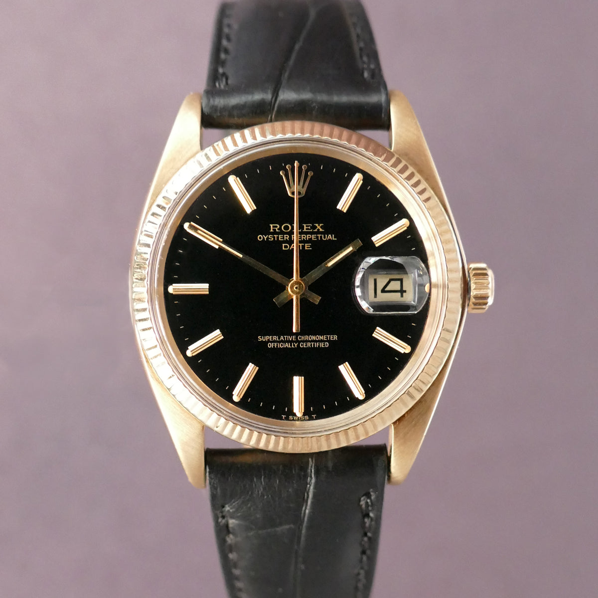 Rolex 14K Oyster Perpetual Date Ref 1503 Circa 1979 – Timeplex