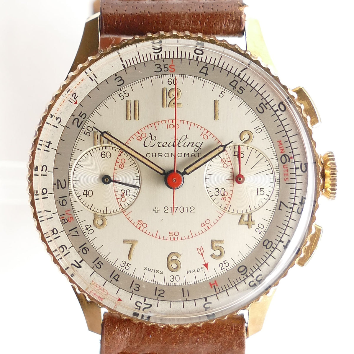 Breitling Chronomat 769 in 18K Rose Gold - Circa 1946 – Timeplex