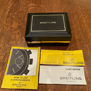 Breitling 1969 Co-Pilot 7650 Yachting Chronograph Full Set