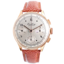 Load image into Gallery viewer, 1946 Breitling Premier Reference 787 18K Rose Gold Vintage Chronograph Watch