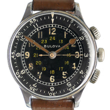 Load image into Gallery viewer, Bulova A-15 Rare 1944 Pilot&#39;s Watch