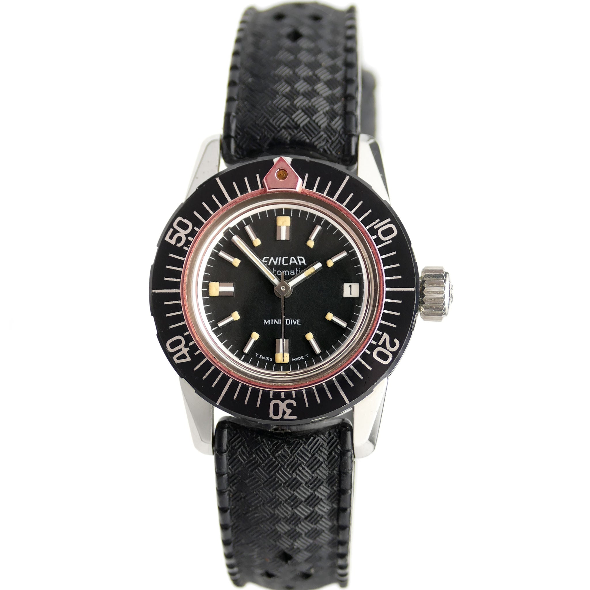 Enicar 1968 Mini-Dive Sherpa 300 Vintage Automatic Dive Watch – Timeplex