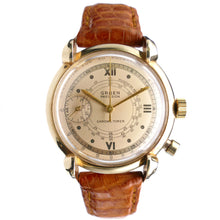 Load image into Gallery viewer, Vintage Doctor&#39;s Watch Gruen Chrono-Timer 14K Gold Watch - Pulsations