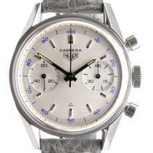 Load image into Gallery viewer, Heuer Carrera 3647D Blue Decimal Dial