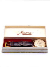 Load image into Gallery viewer, Minerva 18K Rose Gold Chronograph with Box