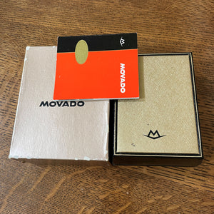 Vintage Movado Watch Boxes
