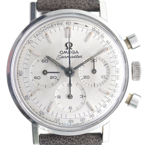 Omega Seamaster 105.005-65 321 steel chronograph watch