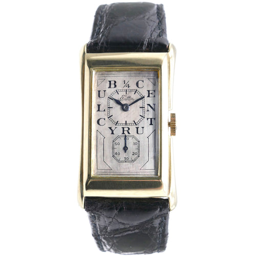 14K Rolex Prince Eaton's Quarter Century Club Circa 1938