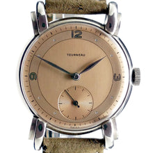 Load image into Gallery viewer, Tourneau Art Deco 34mm Vintage Stainless Steel Watch