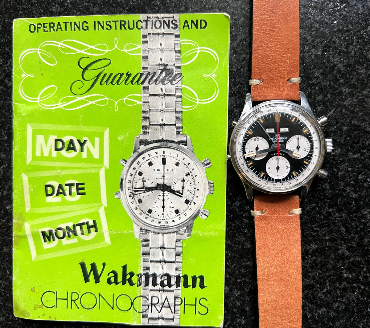 Wakmann Reverse Panda Ref. 71.1309.70 Valjoux 723 – Timeplex