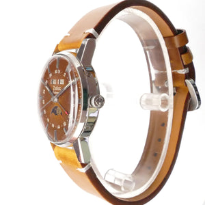 Zodiac Tropical Brown Dial Automatic Moonphase Watch